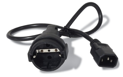 Picture of Power Cord, C14 to CEE 7/7 Schuko, 0.6m