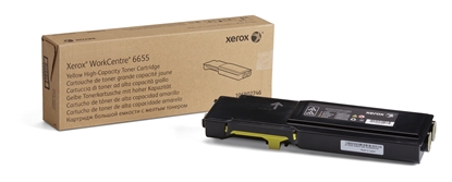 Attēls no Xerox Genuine WorkCentre 6655 / 6655i Yellow High Capacity Toner Cartridge (7,500 pages) - 106R02746
