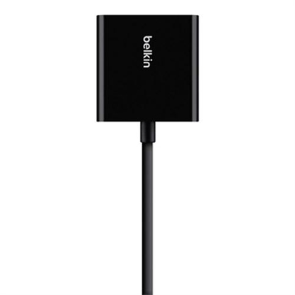 Picture of Belkin B2B137-BLK video cable adapter HDMI VGA (D-Sub) Black