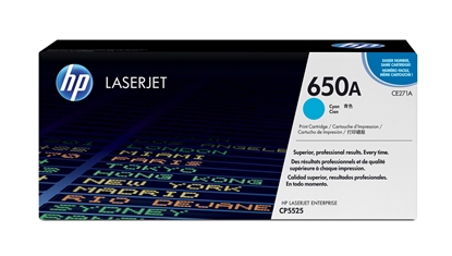 Attēls no HP 650A Cyan Original LaserJet Toner Cartridge