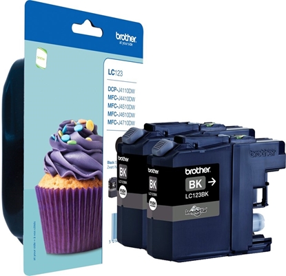 Attēls no Brother LC-123BK ink cartridge 1 pc(s) Original Black