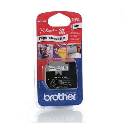 Attēls no Brother MK221SBZ Labelling Tape (9mm) label-making tape M
