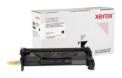 Attēls no Everyday (TM) Black Toner by Xerox compatible with HP 26A (CF226A/ CRG-052)