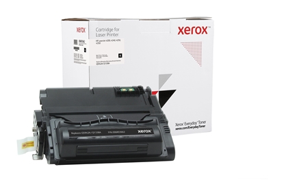 Изображение Everyday (TM) Black Toner by Xerox compatible with HP 42A/38A (Q5942A/ Q1338A)