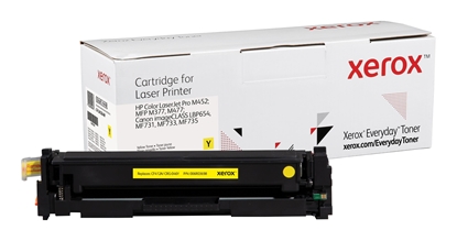 Изображение Everyday (TM) Yellow Toner by Xerox compatible with HP 410A (CF412A/ CRG-046Y)
