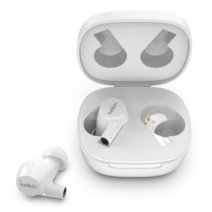Attēls no Belkin SoundForm Rise Headset True Wireless Stereo (TWS) In-ear Bluetooth White