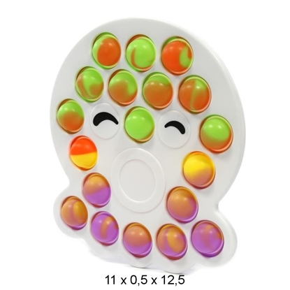 Picture of Mocco Simple Dimple Push Pop Antistress Sensory Toy Ghost