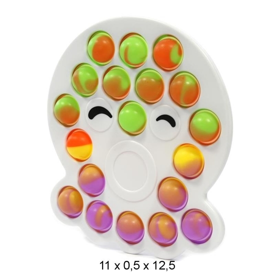 Picture of Mocco Simple Dimple Push Pop Antistress Sensory Toy Ghost