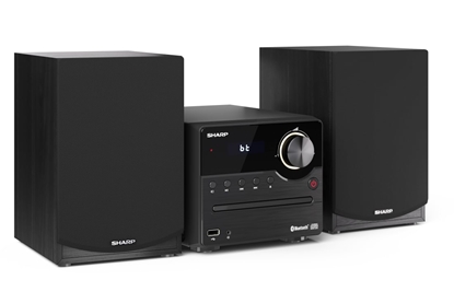Picture of Sharp XL-B512(BK) home audio system Home audio micro system 45 W Black