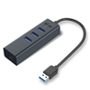 Picture of i-tec Metal USB 3.0 HUB 3 Port + Gigabit Ethernet Adapter