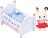 Picture of Sylvanian Families Chocolate Rabbit Baby Set (Baby Bed)