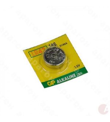 Изображение Baterijas GP AG 12/LR43, 1,5 V Kods 186-1CY-V12