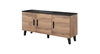 Picture of Cama sideboard LOTTA 150 3D wotan oak + mat black