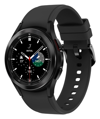 Изображение Samsung Galaxy Watch4 Classic 3.05 cm (1.2") OLED 42 mm Digital 396 x 396 pixels Touchscreen 4G Black Wi-Fi GPS (satellite)