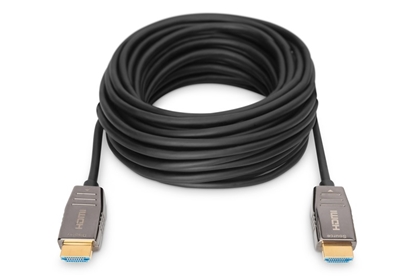 Picture of Kabel połączeniowy hybrydowy AOC HDMI 2.1 Ultra High Speed 8K/60Hz UHD HDMI A/HDMI A M/M czarny 10m
