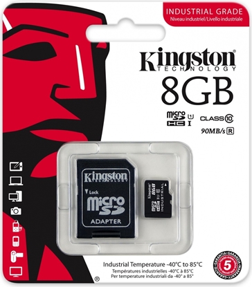 Attēls no MEMORY MICRO SDHC 8GB UHS-I/W/A SDCIT2/8GB KINGSTON