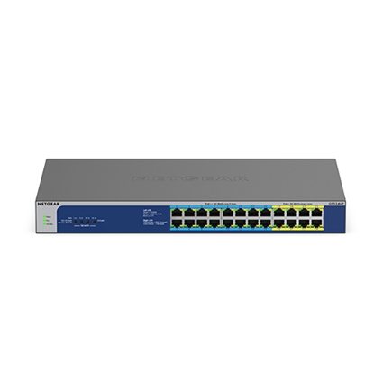 Изображение Netgear GS524UP Unmanaged Gigabit Ethernet (10/100/1000) Power over Ethernet (PoE) Grey