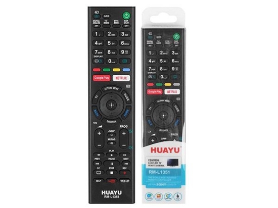 Picture of HQ LXH1351 TV remote control SONY LCD / LED RM-L1351 / Black