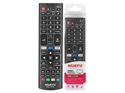 Изображение HQ LXH1379 LG TV remote control LCD / SMART / 3D RM-L1379 Black