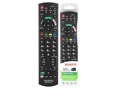 Изображение HQ LXHD1170 TV remote control Panasonic LCD RM-D1170 Black