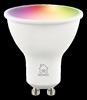 Изображение DELTACO LED Spuldze, GU10, WIFI 2.4GHZ, 5W, 470LM, Dimmējama, RGB, 2700K-6500K, 220-240V