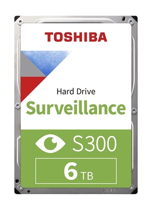Attēls no Toshiba S300 3.5" 6 TB Serial ATA