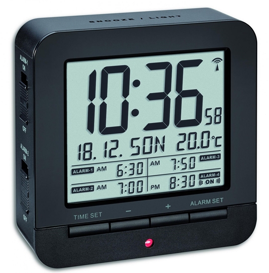 Picture of TFA 60.2536.01 Radio Controlled Alarm Clock