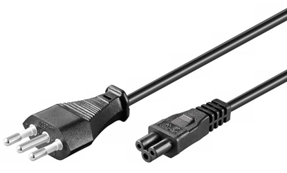 Picture of Kabel zasilający MicroConnect Wtyk włoski - C5, 3m (PE100830)