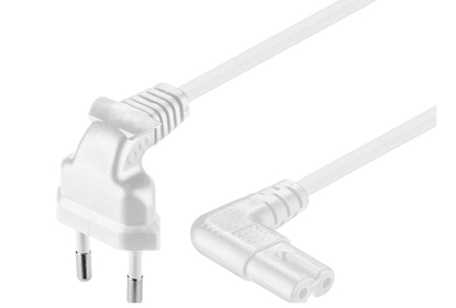 Изображение Kabel zasilający MicroConnect do laptopa, 3m, biały (PE030730AAW)