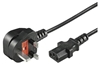 Picture of Kabel zasilający MicroConnect UK BS-1363 - C13, 3m (PE090430)