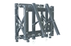 Picture of Edbak VWPOP65-L video wall display mount