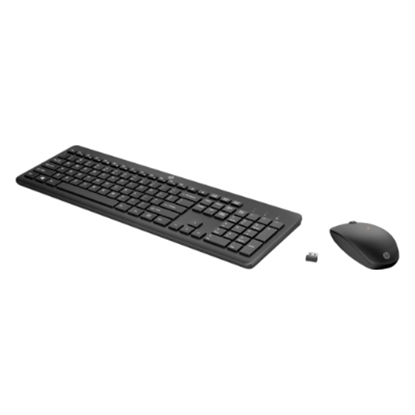Attēls no HP 235 Wireless Mouse Keyboard Combo - Black - RUS