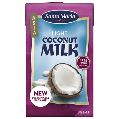 Picture of Kokosriekstu piens Santa Maria liesais 250ml