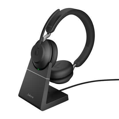 Attēls no Jabra Evolve2 65 USB-C Black UC Chrg stand Stereo
