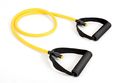 Изображение SMj Elastic Resistance rubber with handles Yellow