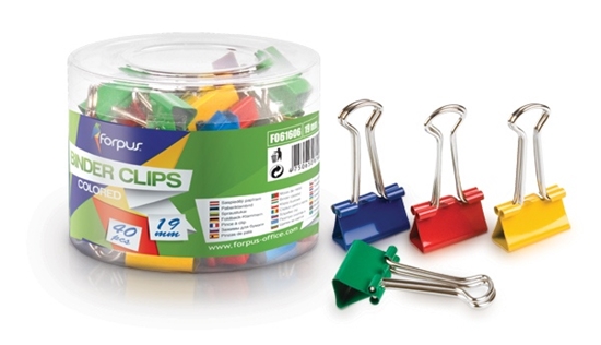 Picture of Forpus clips, 19mm, color (40) 1105-007