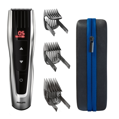 Picture of Philips series 9000 Hair clipper HC9420/15, self sharpening metal blades, 60 length settings, 120 min. operating without a cable/1 hour charge