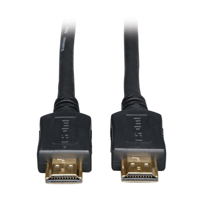 Attēls no Tripp Lite P568-010 High-Speed HDMI Cable, Digital Video with Audio, UHD 4K (M/M), Black, 10 ft. (3.05 m)