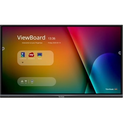 Picture of 55", Interactive, 4K (3840x2160), 350nits, 5000:1, Android 8, 8 ms, 32GB storage, Speaker 10Wx2+15Wx1, optional slot in PC, Annotation Software