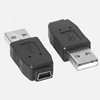 Изображение Delock Adapter USB 2.0 A male  mini USB B 5 pin female