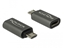 Изображение Delock Adapter USB 2.0 Micro-B male to USB Type-C™ 2.0 female anthracite