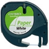 Picture of Dymo Letratag Paper tape white 12mm x 4 m           91220