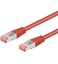 Изображение GB CAT6 NETWORK CABLE RED SHIELDED S/FTP (PIMF) 1M