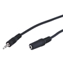 Picture of Goobay | Headphone and audio AUX extension cable; 3-pin 3.5 mm | 50090 | 5 m