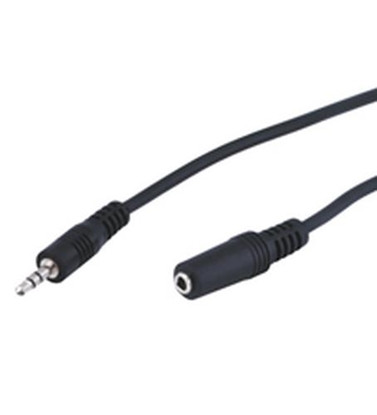 Picture of Goobay | Headphone and audio AUX extension cable; 3-pin 3.5 mm | 50090 | 5 m