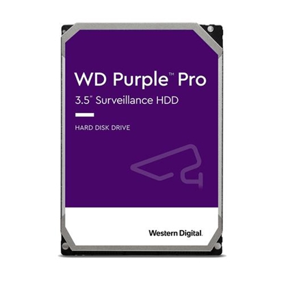 Attēls no HDD|WESTERN DIGITAL|Purple|12TB|256 MB|7200 rpm|3,5"|WD121PURP