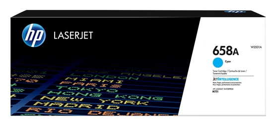 Picture of HP 658A Cyan Original LaserJet Toner Cartridge