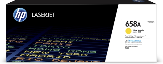 Picture of HP 658A Yellow Original LaserJet Toner Cartridge