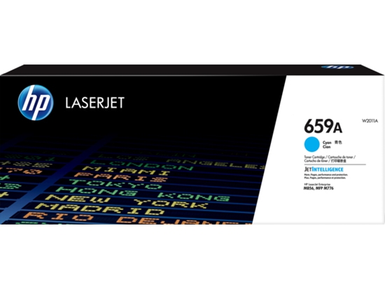 Picture of HP LaserJet 659A Cyan Original Toner Cartridge