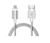 Изображение Kabel micro USB magnetyczny silver MCE160 - Quick & Fast Charge